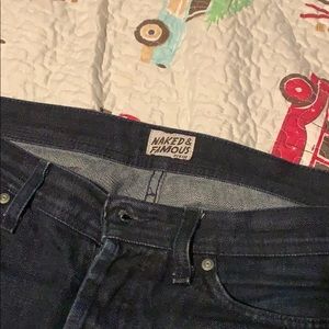 NAKED AND FAMOUS Raw Denim Selvedge Jeans